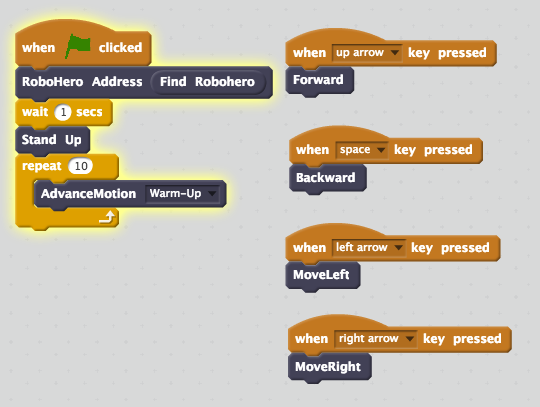 Screen shot of Scratch Plugin